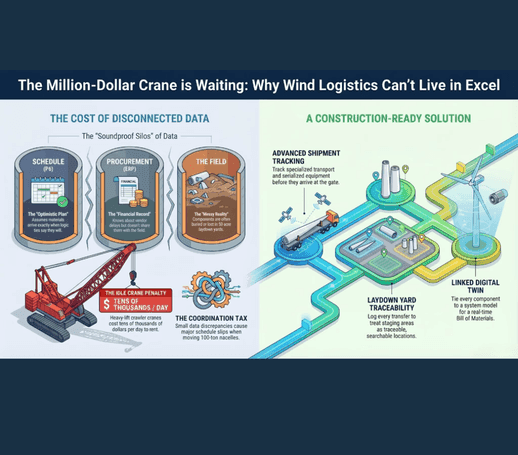 The Million-Dollar Crane is Waiting: Why Wind Logistics Can't Live in Excel