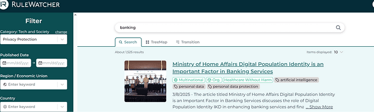Digital Population Identity in Banking Services.