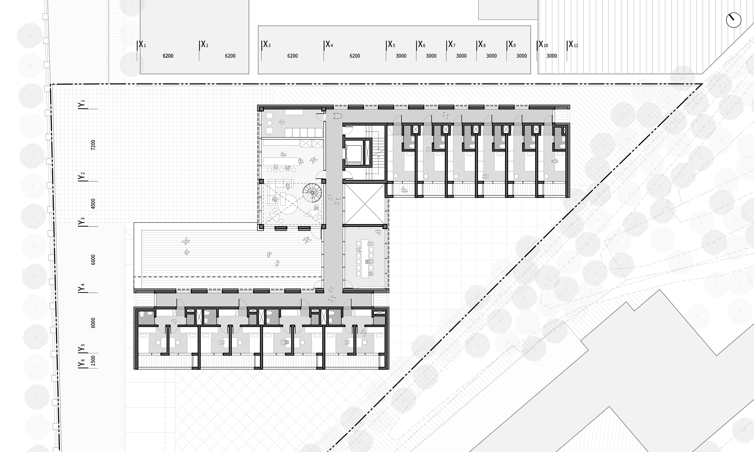 군북농공단지 청년문화센터 | 2층 평면도