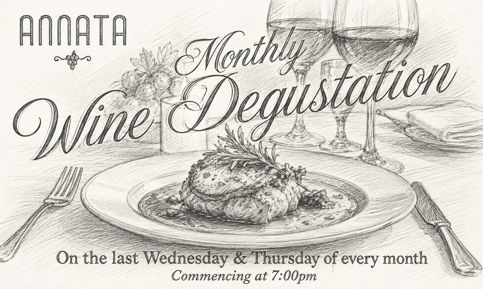 decorative- Annata wine degustation