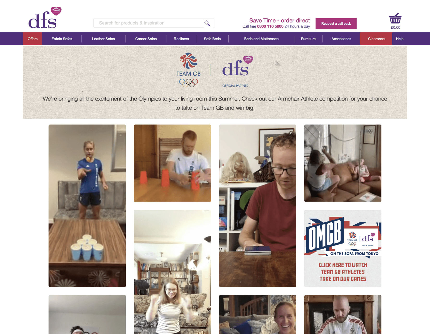 DFS Armchair Athlete Gallery