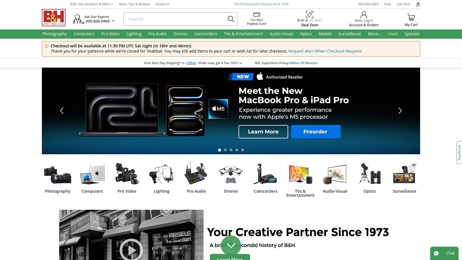 B&H Photo Video
