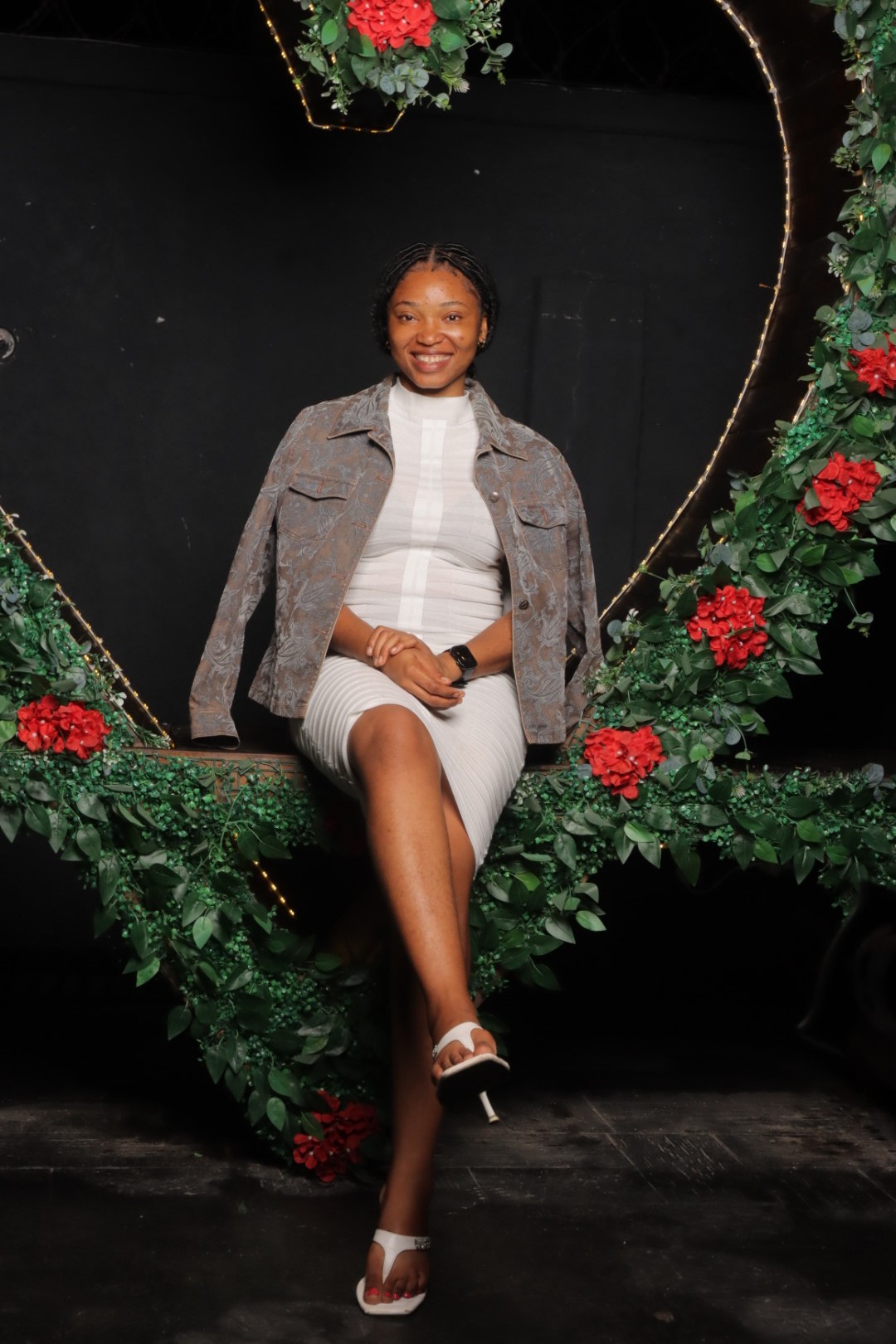 Chef Xan sitting for a pose