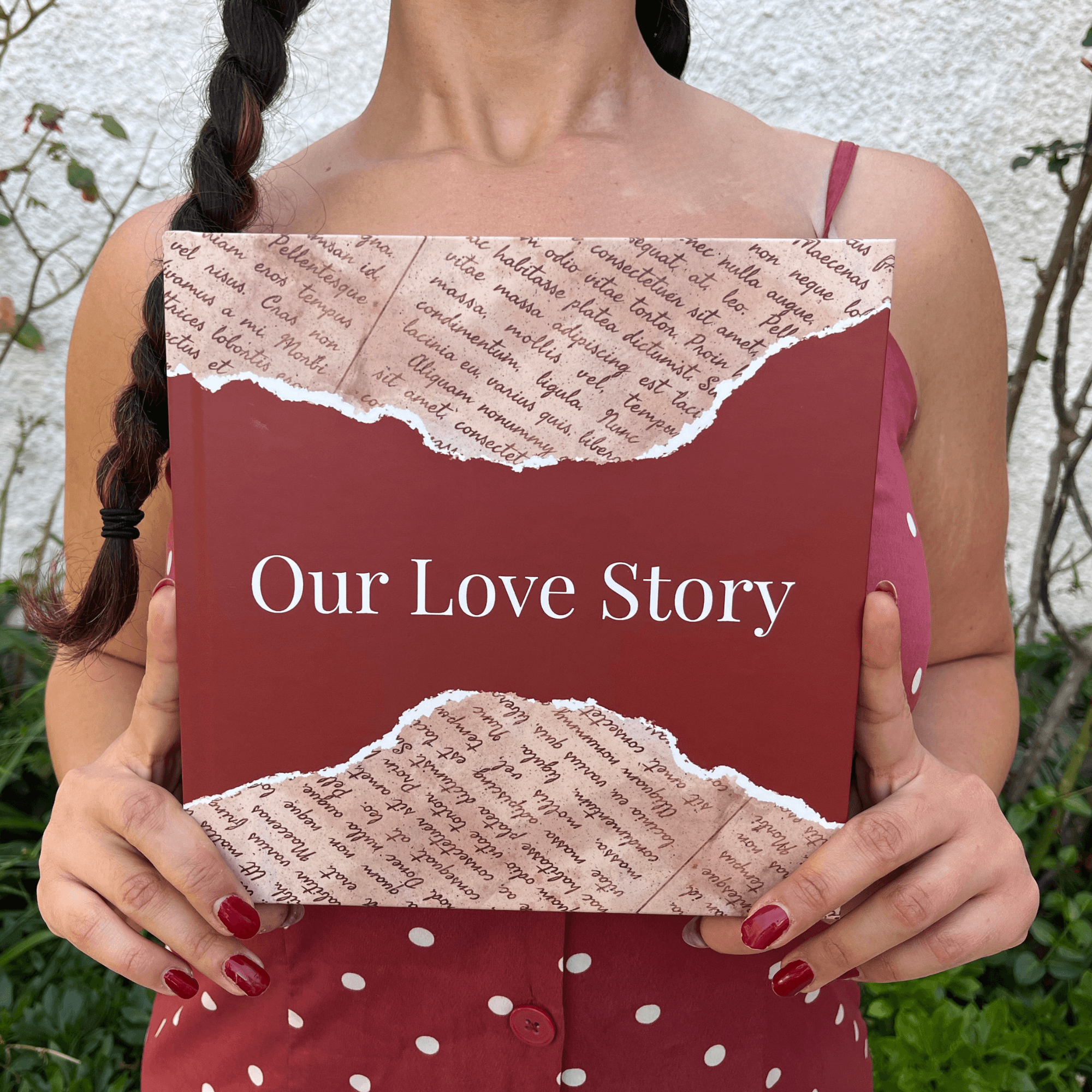 Custom Love Story Photo Book