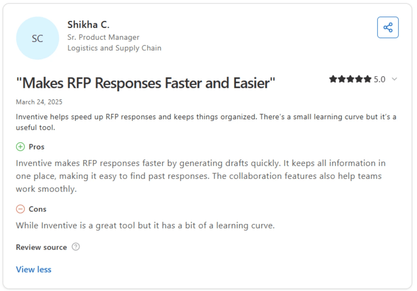 inventive ai positive review