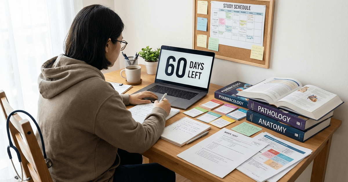 Cover: NEET PG 1 Study Plan: 60-Day Strategy to Crack the Exam in 2026