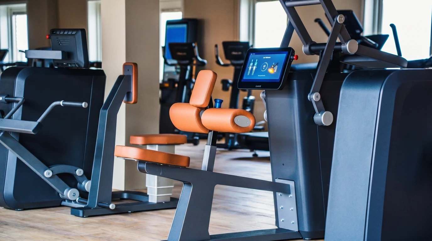 Krachttoestellen in de fitnessruimte van Bodywork Scherpenzeel