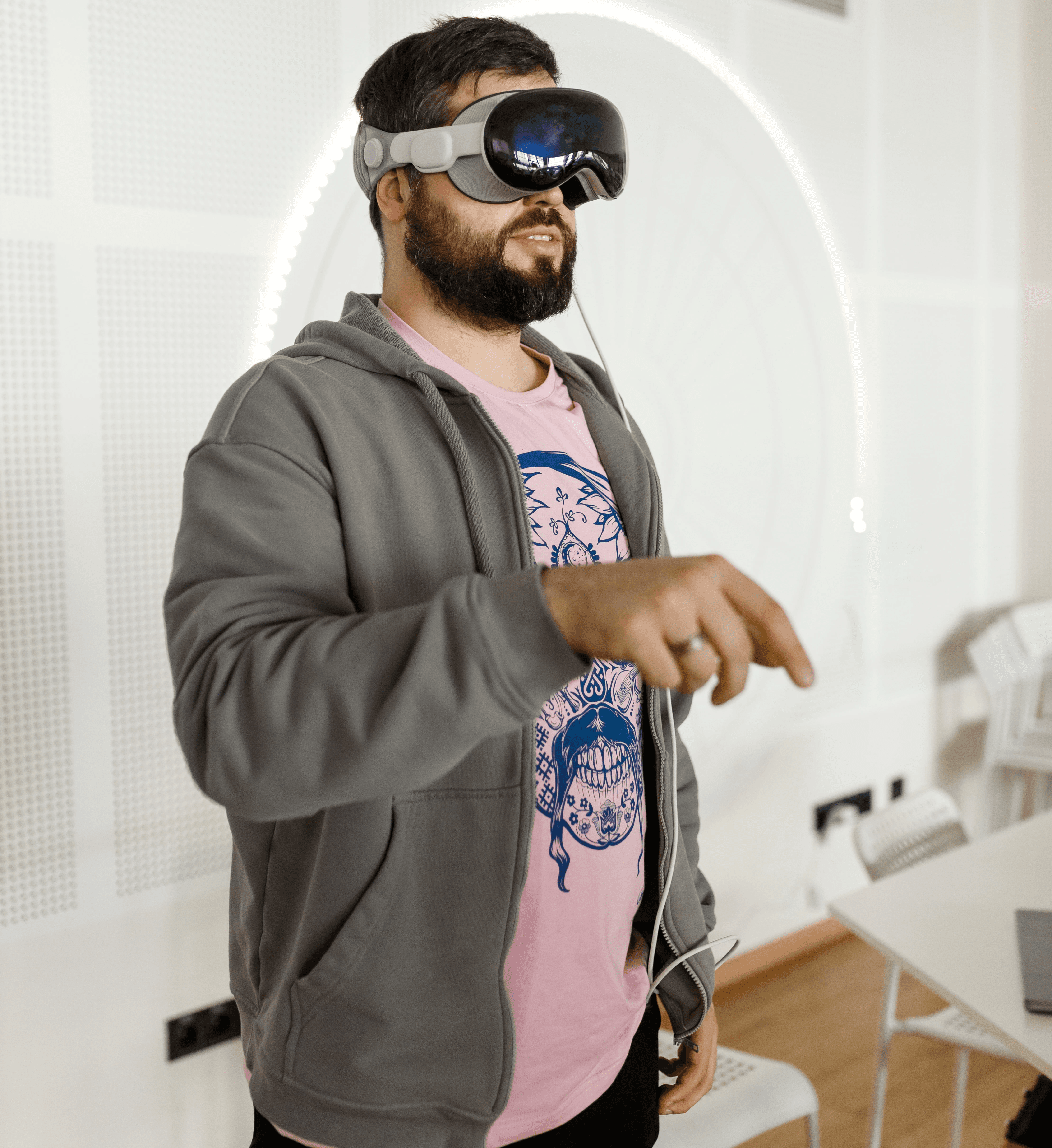 Metatable.ai-Powered Apple Vision Pro App Test