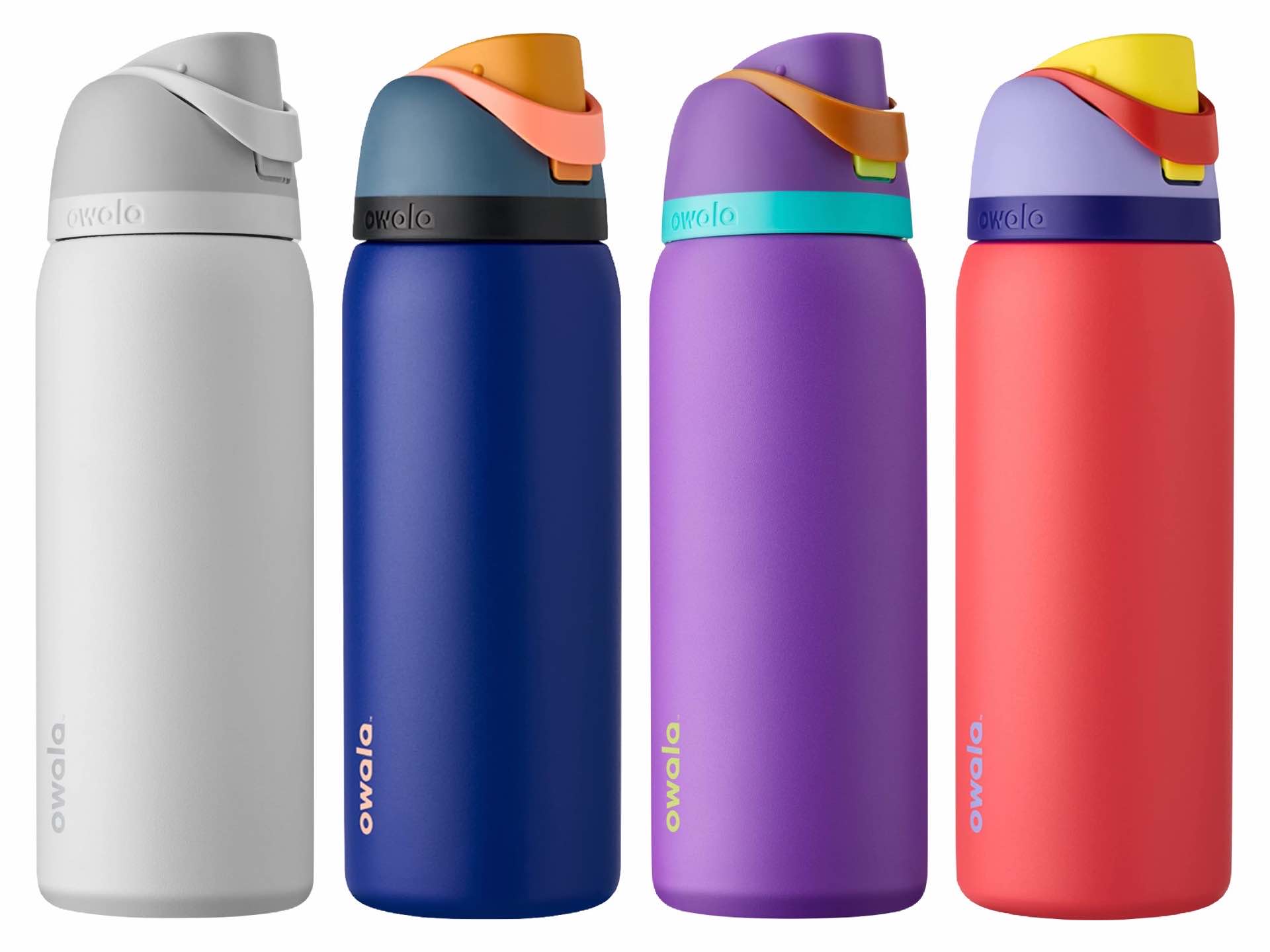 Owala FreeSip insulated water bottle with built-in straw and chug lid