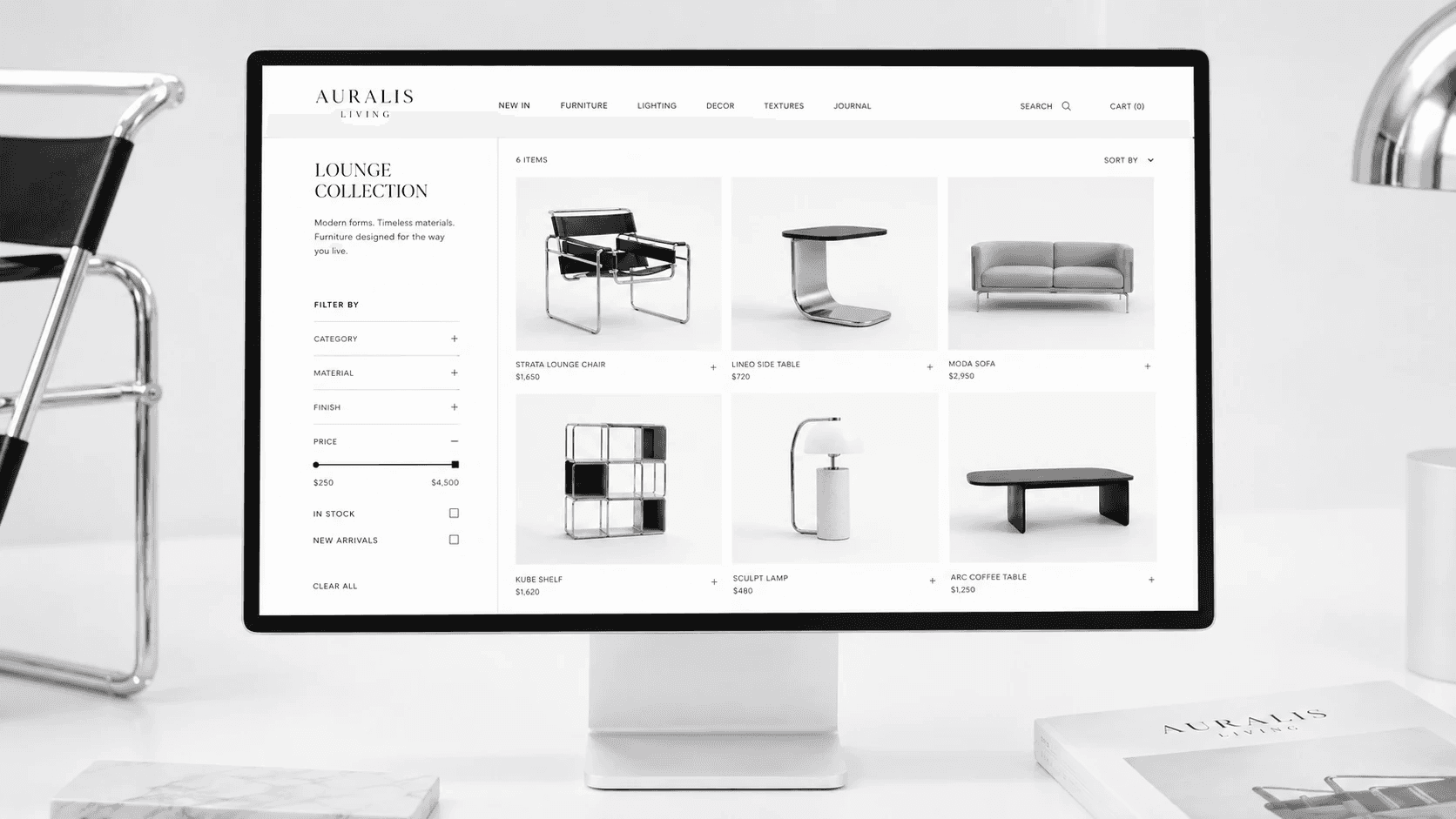 Auralis Living interior styling