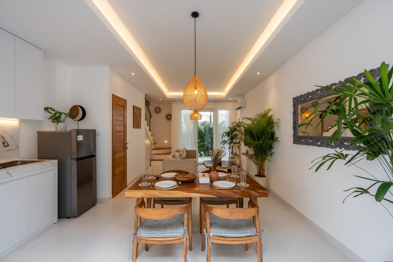 A 2-bedroom villa in a boutique complex in Canggu, Padonan