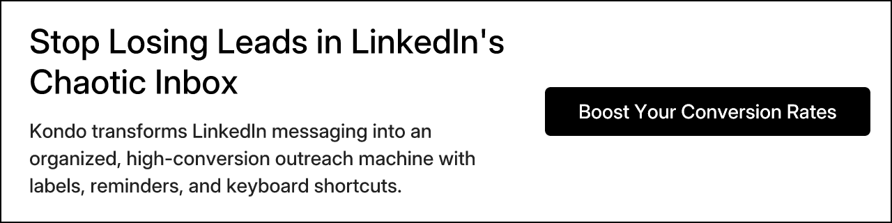 Stop Losing Leads in LinkedIn's Chaotic Inbox