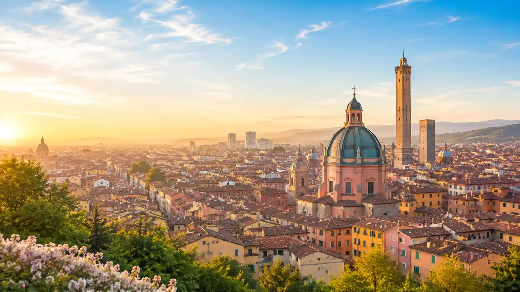 View of Bologna, Italy, where UniFeelsHome offers student accommodation for international students