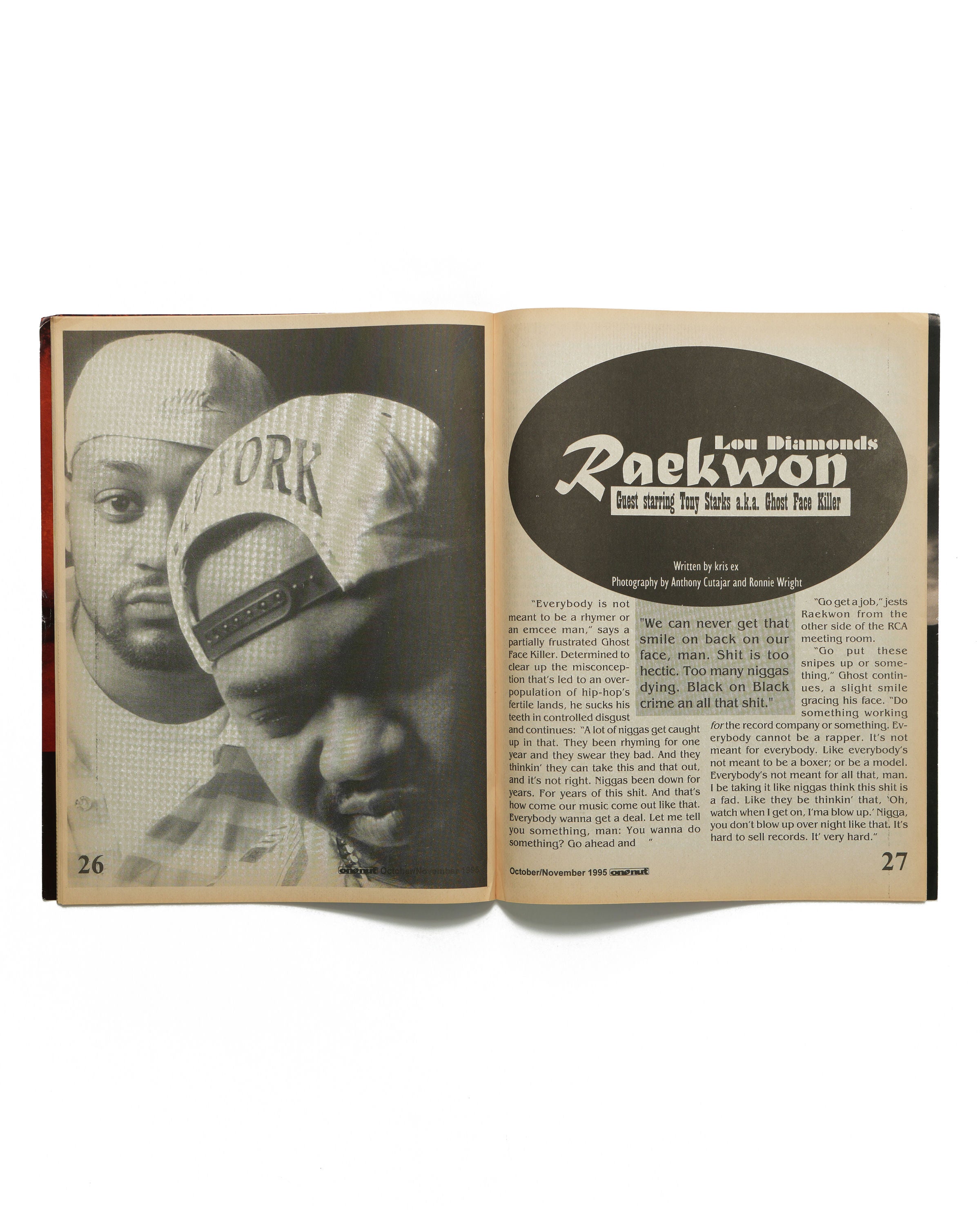 One Nut - October 1995 - Insert