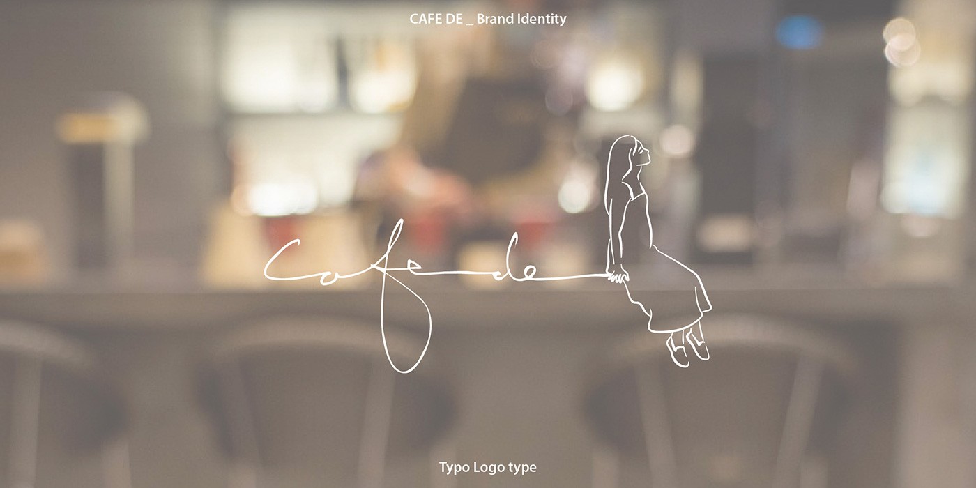 카페 인테리어 무드샷 – 브랜드 톤이 자연스럽게 드러나는 장면, Cafe de Logo 브랜딩, Studio Underscore