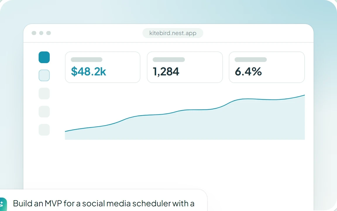 Kitebird app preview
