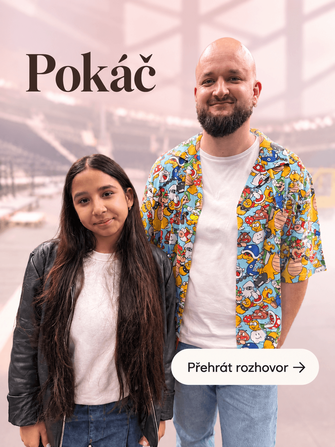 Zástupné video rozhovoru