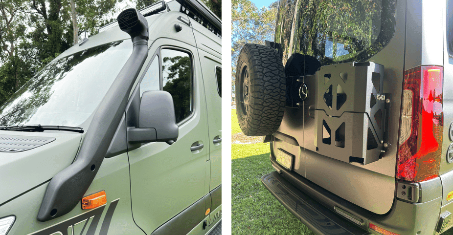 Bravo Snorkel on campervan