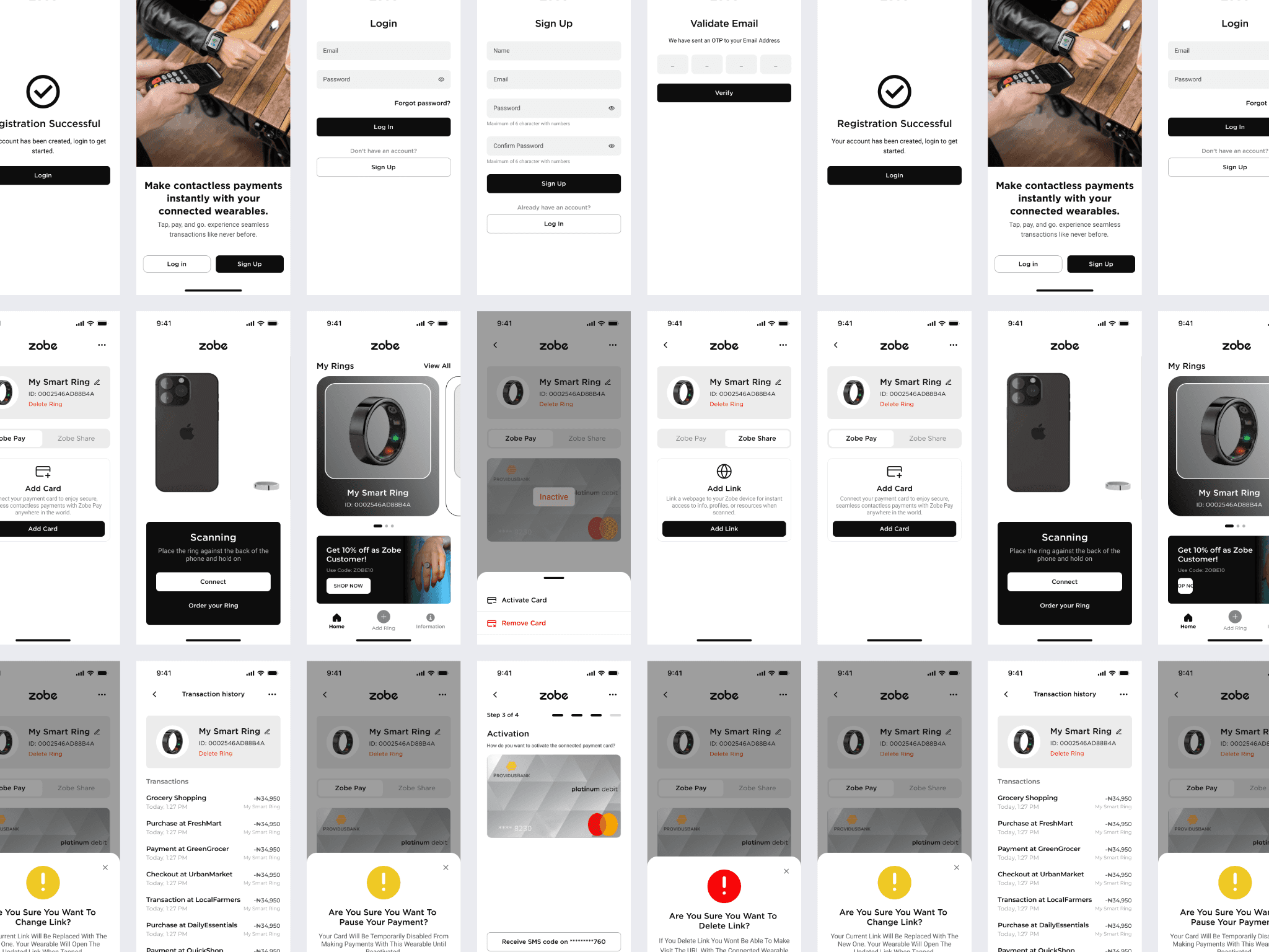 image of the mobile app