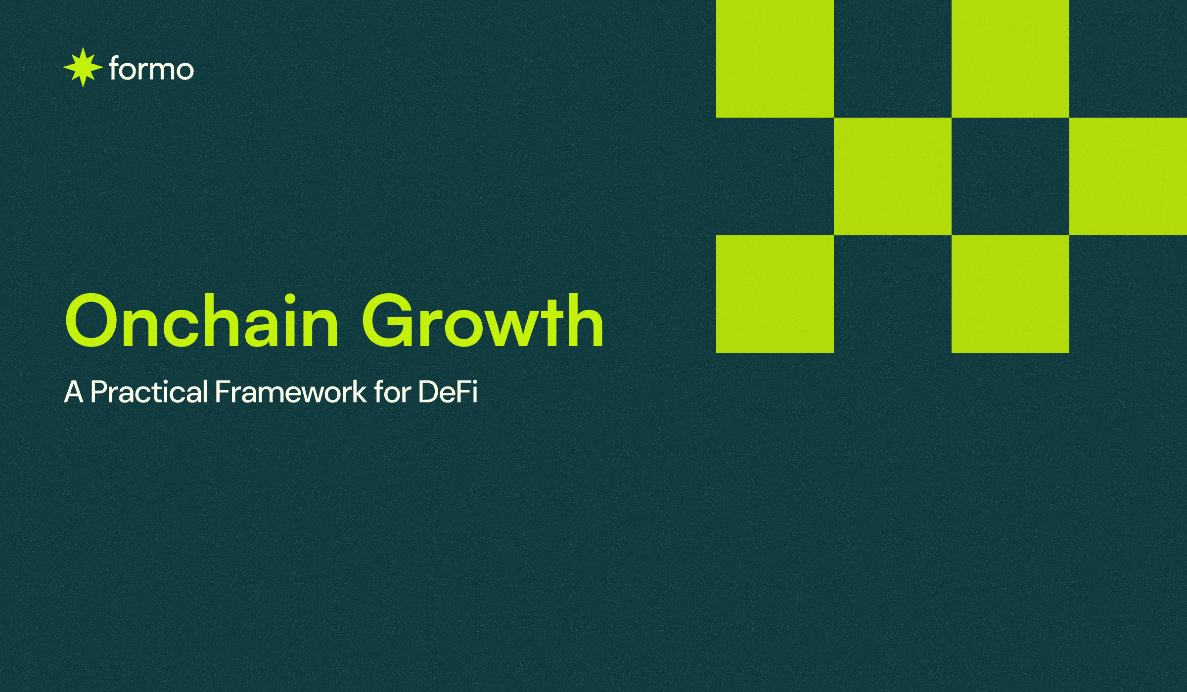 Onchain Growth Hero Image