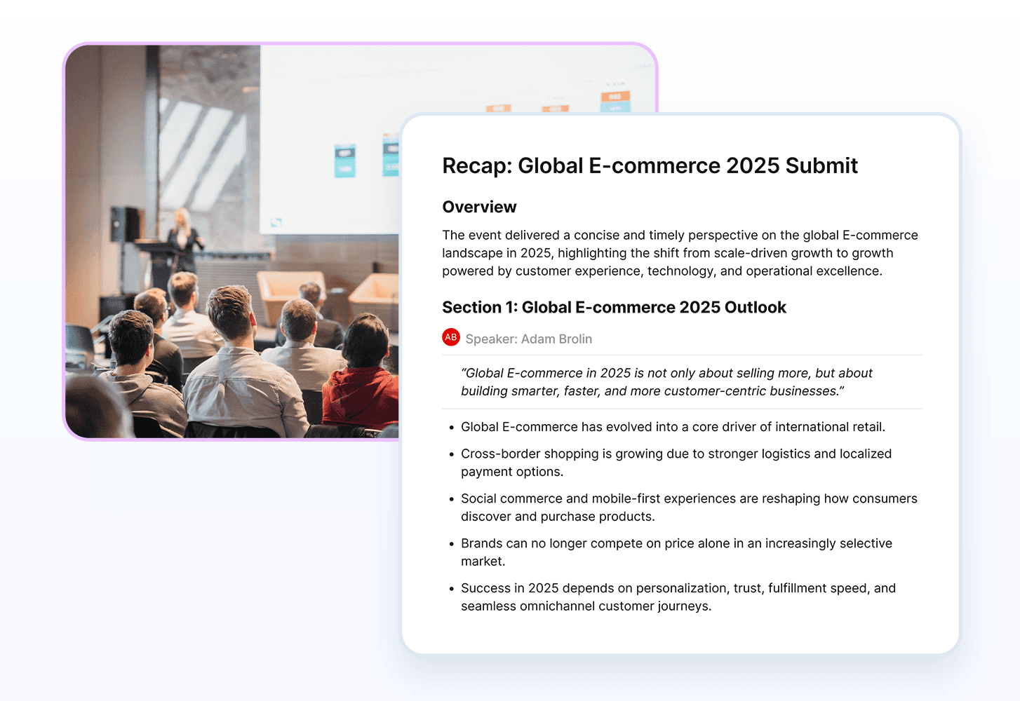 Doraverse generate event recap