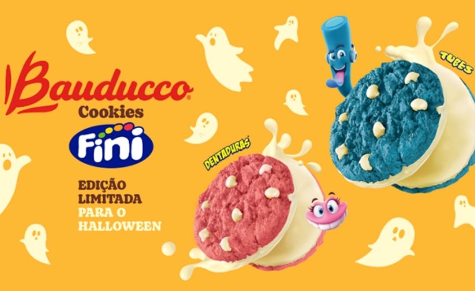 Fini transforma cookies da Bauducco em parceria de Halloween