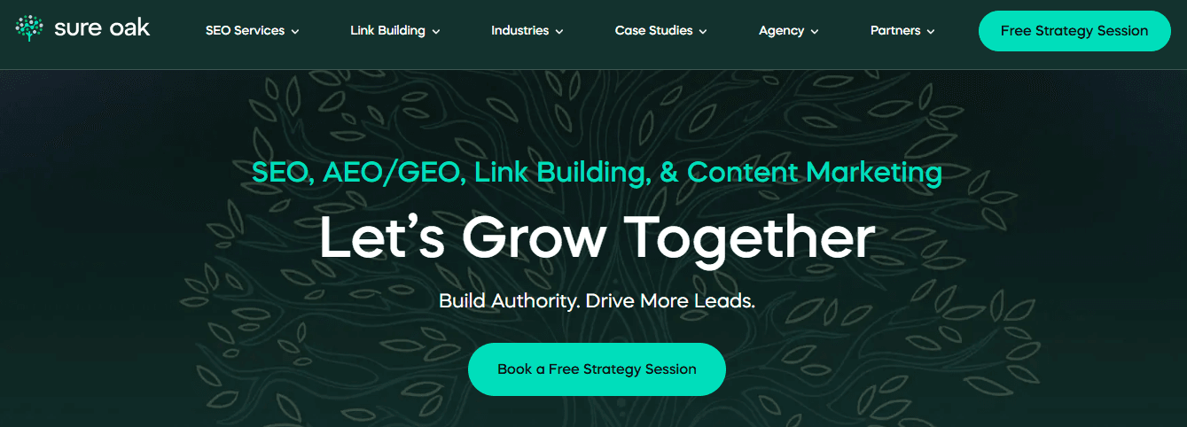 sure oak - B2B SEO