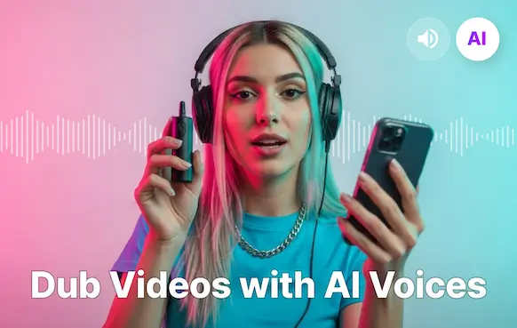 Synchronisieren Sie TikTok oder YouTube Shorts mit KI-Stimmen