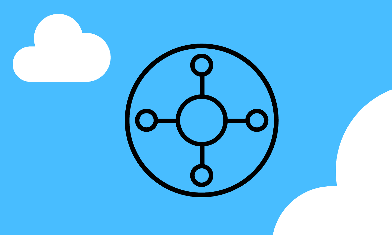 AWS Transit Gateway cloud architecture.