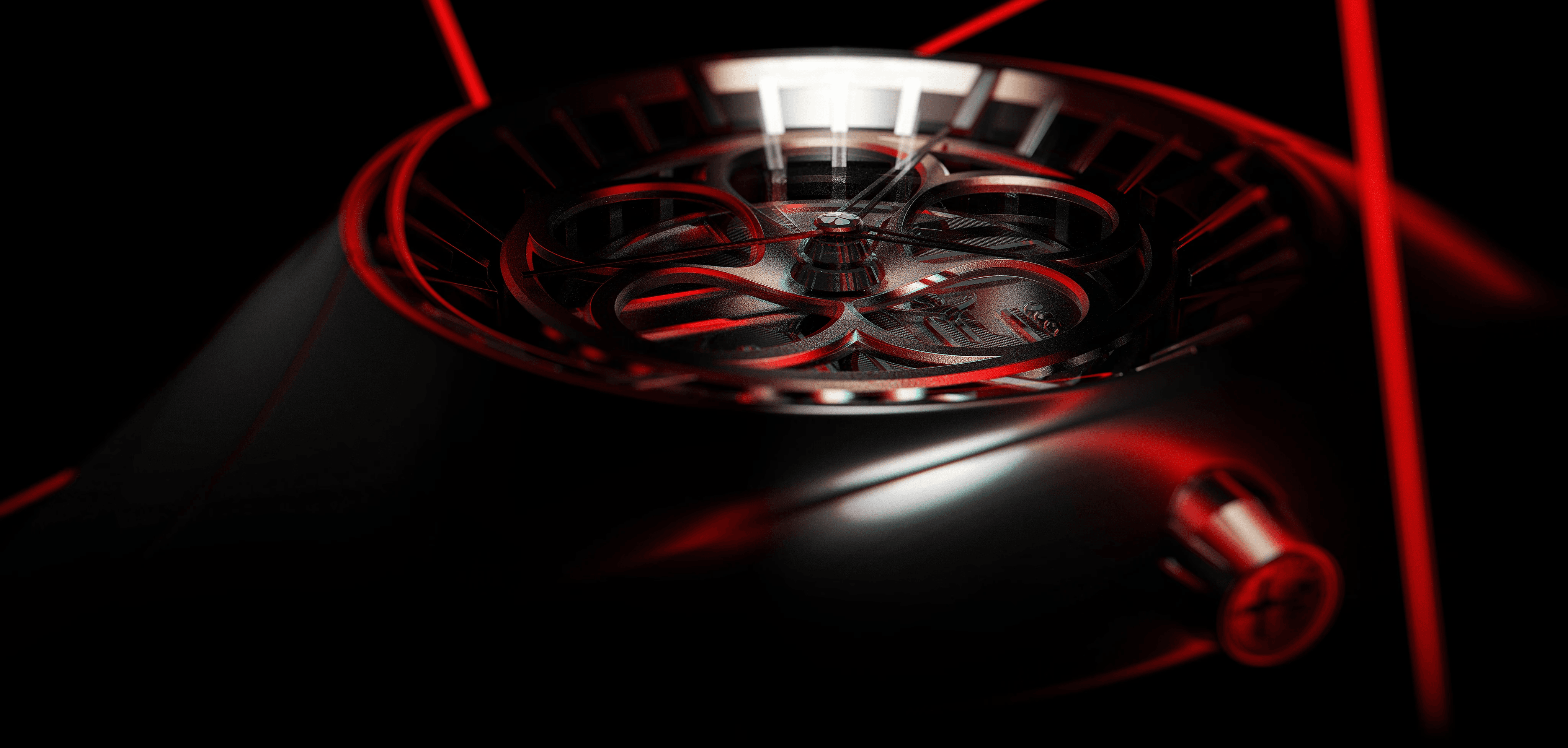 Hero shot of Alfa Romeo watch design