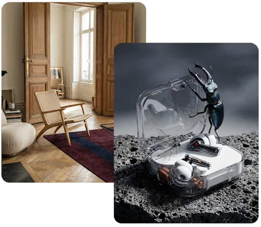 A hand holding a black pen, poised to write or draw on a surface.