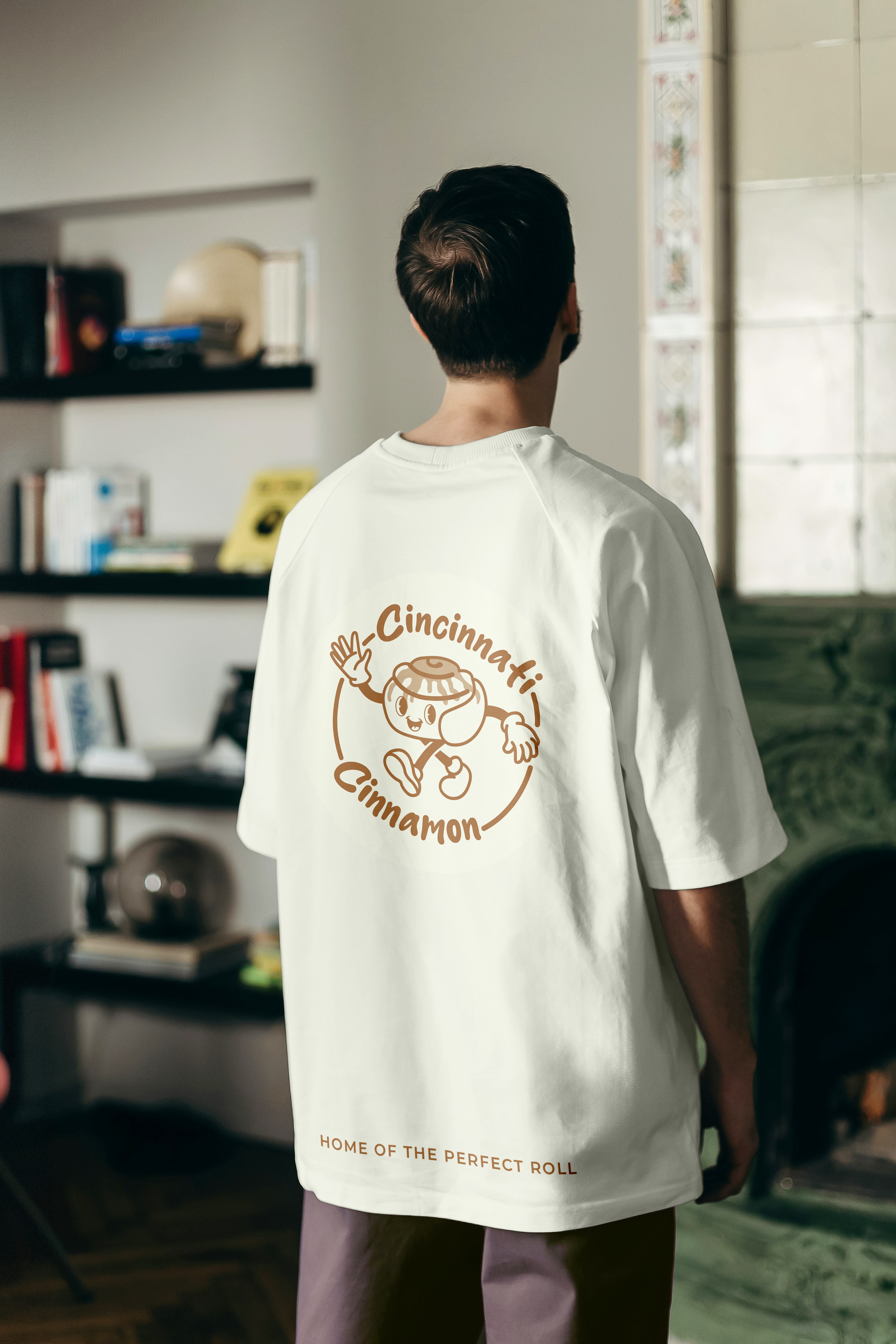 Shirt with Logo on hte Back