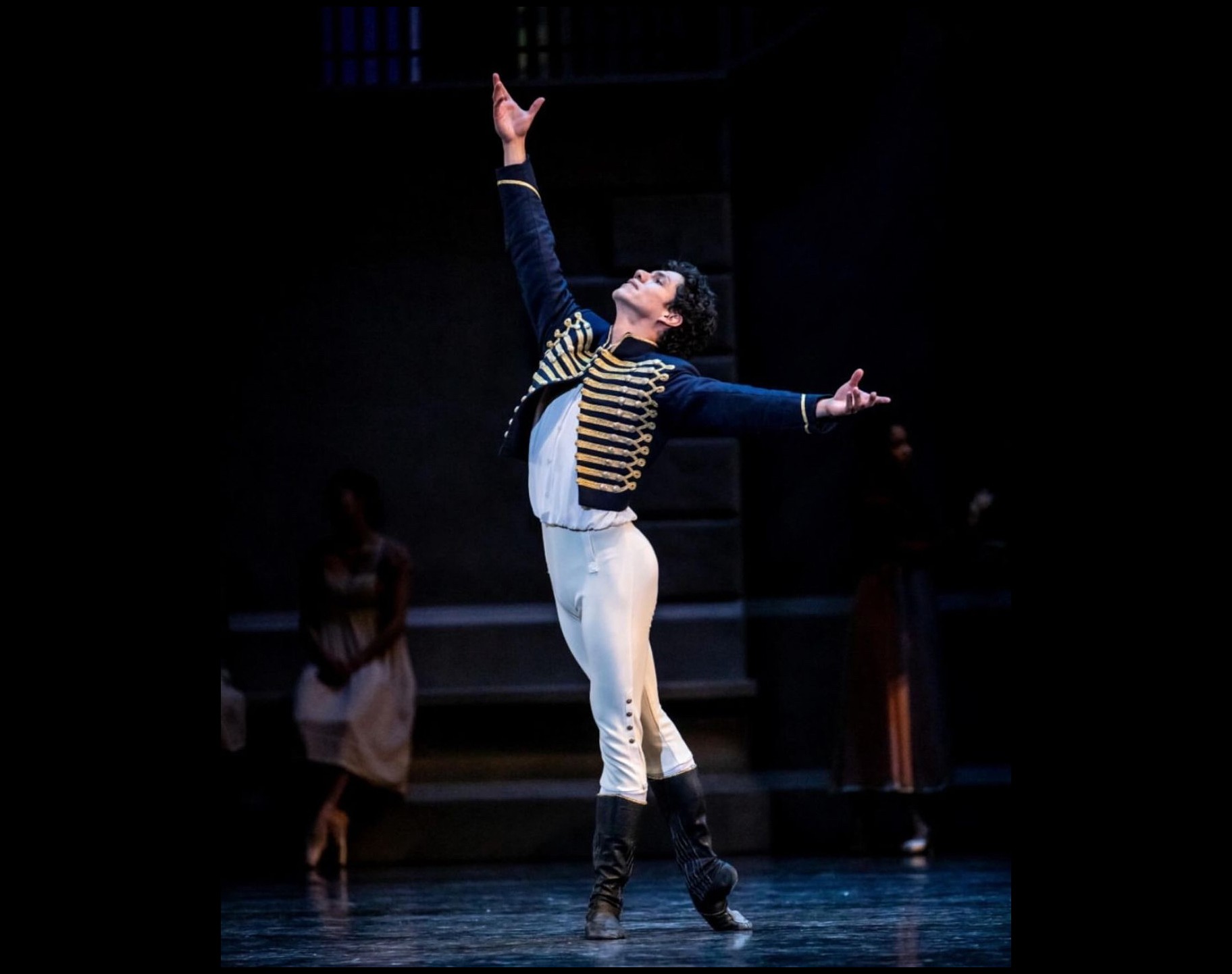 Photo of Isaac Hernandez dancing for San Francisco Ballet