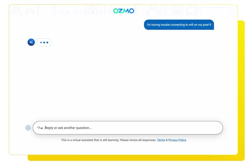 Embedded tutorial in conversational support