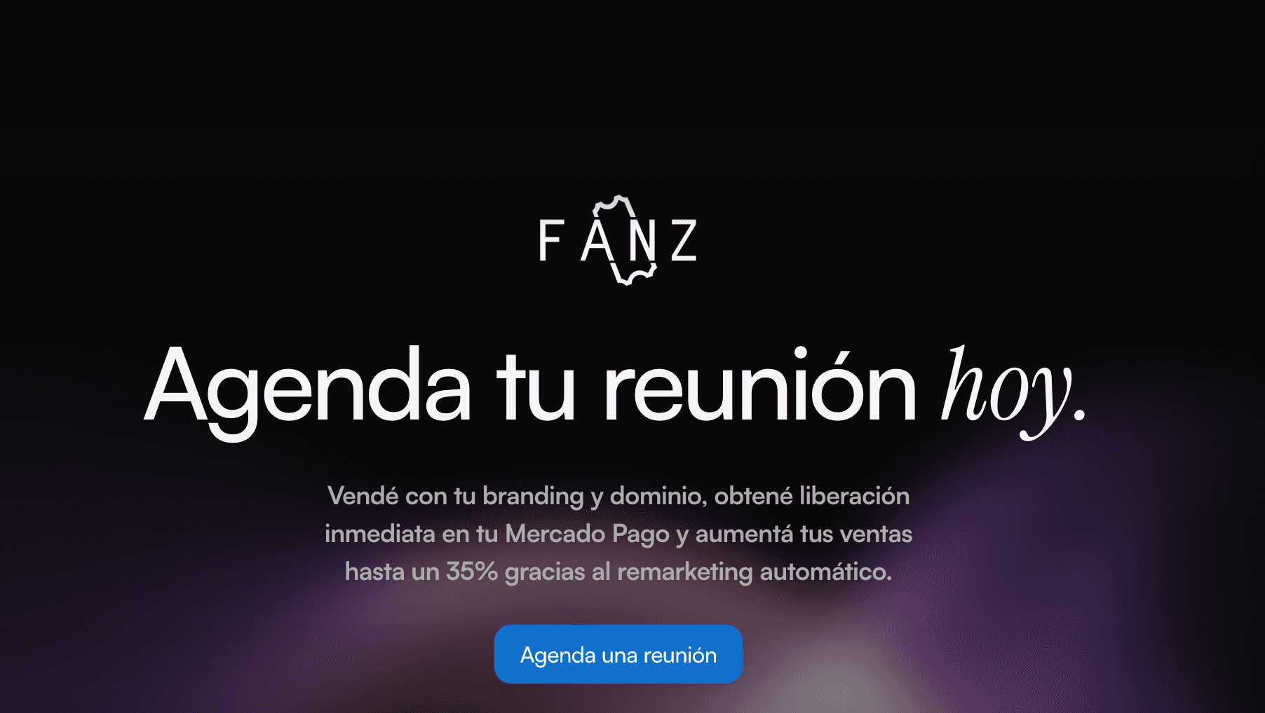 Cada gran evento empieza con una idea… y un paso. FANZ nació para que los productores argentinos tengan una herramienta hecha a su medida: simple, potente y 100 % propia. Cuando agendás tu reunión, no solo conocés una plataforma, sino una forma distinta de vender entradas: con tu marca, tu dominio y tus reglas.  Hoy podés dar ese paso. Agendá tu reunión y descubrí por qué cientos de organizadores ya hacen historia con FANZ.