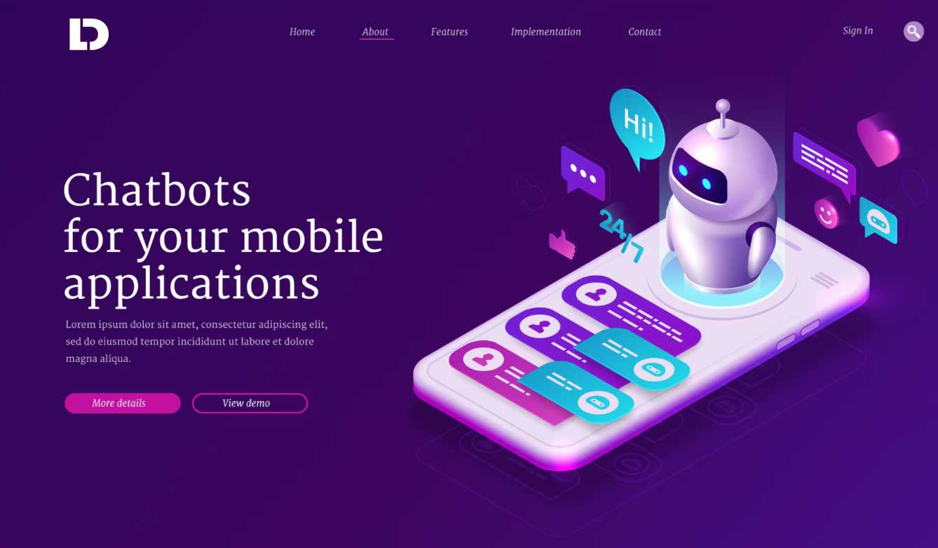 AI chatbots can convert site visitors into a new design leads