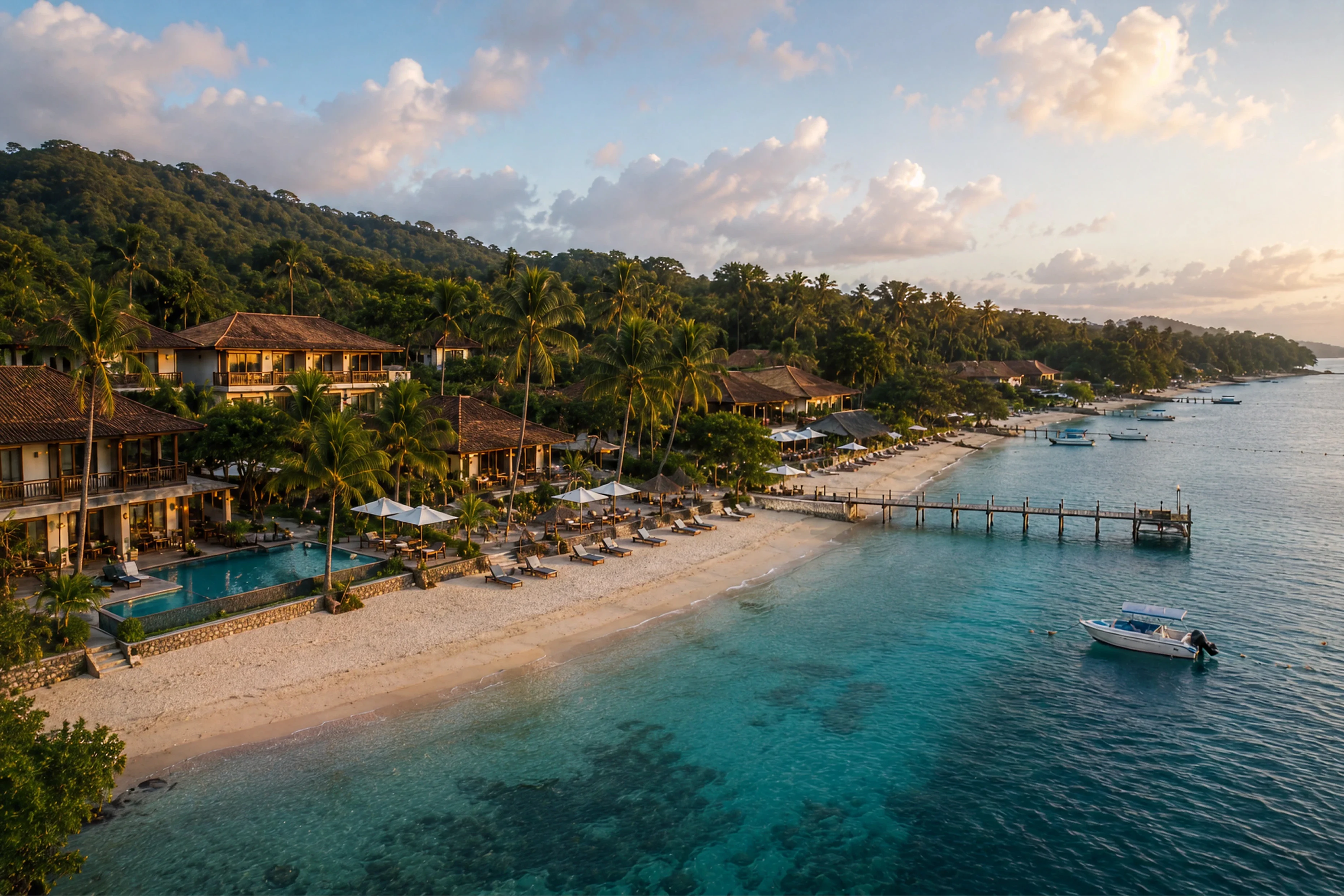 beach resort hero image