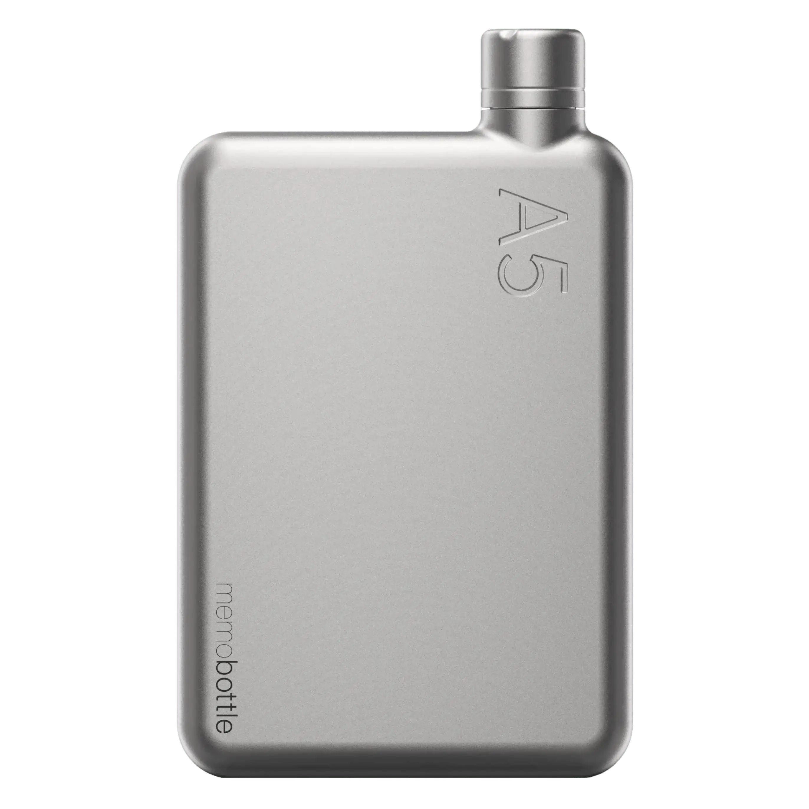 A5 Stainless Steel Memobottle Satin
