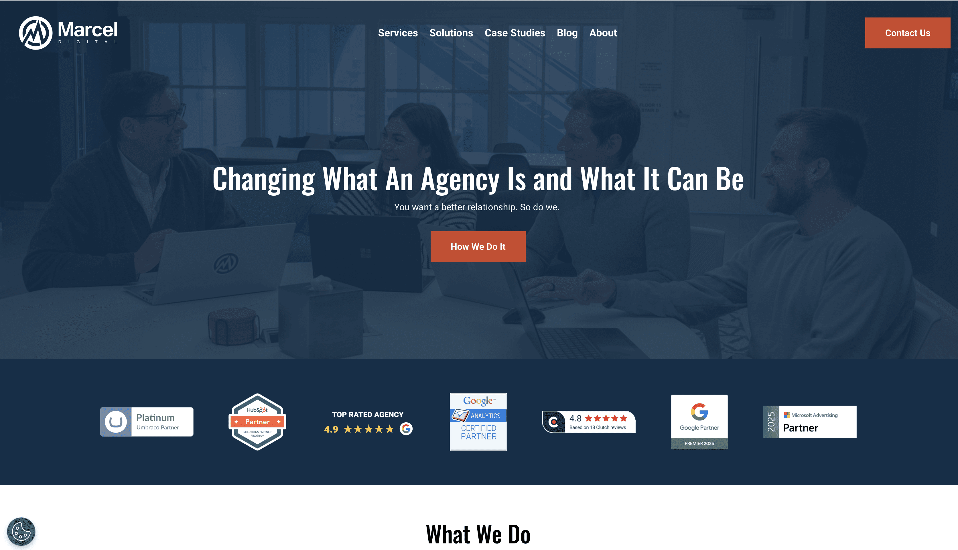 Marcel Digital  Analytics-Driven AEO & SEO Programmes