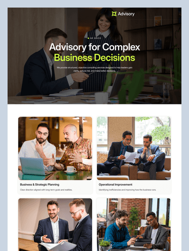 Interior Design Agency Template