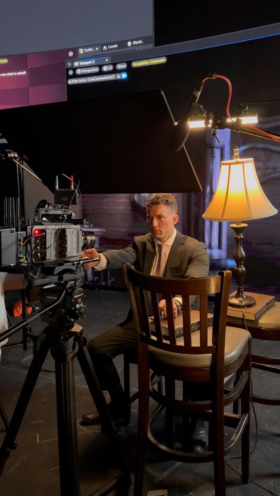 a black female model