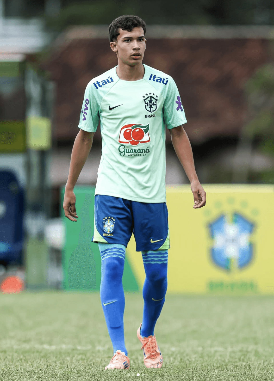 Lucas Suzano, atleta revelado na Brazil Cup, jogador do Fluminense e da Seleção Brasileira Sub-16.