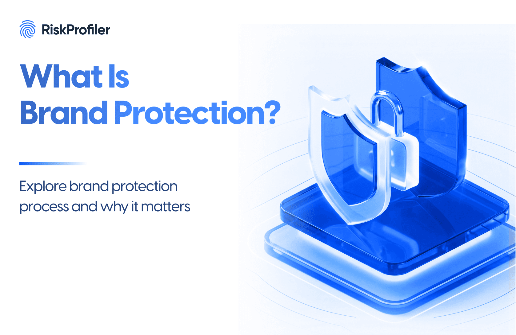 Brand protection concept illustration