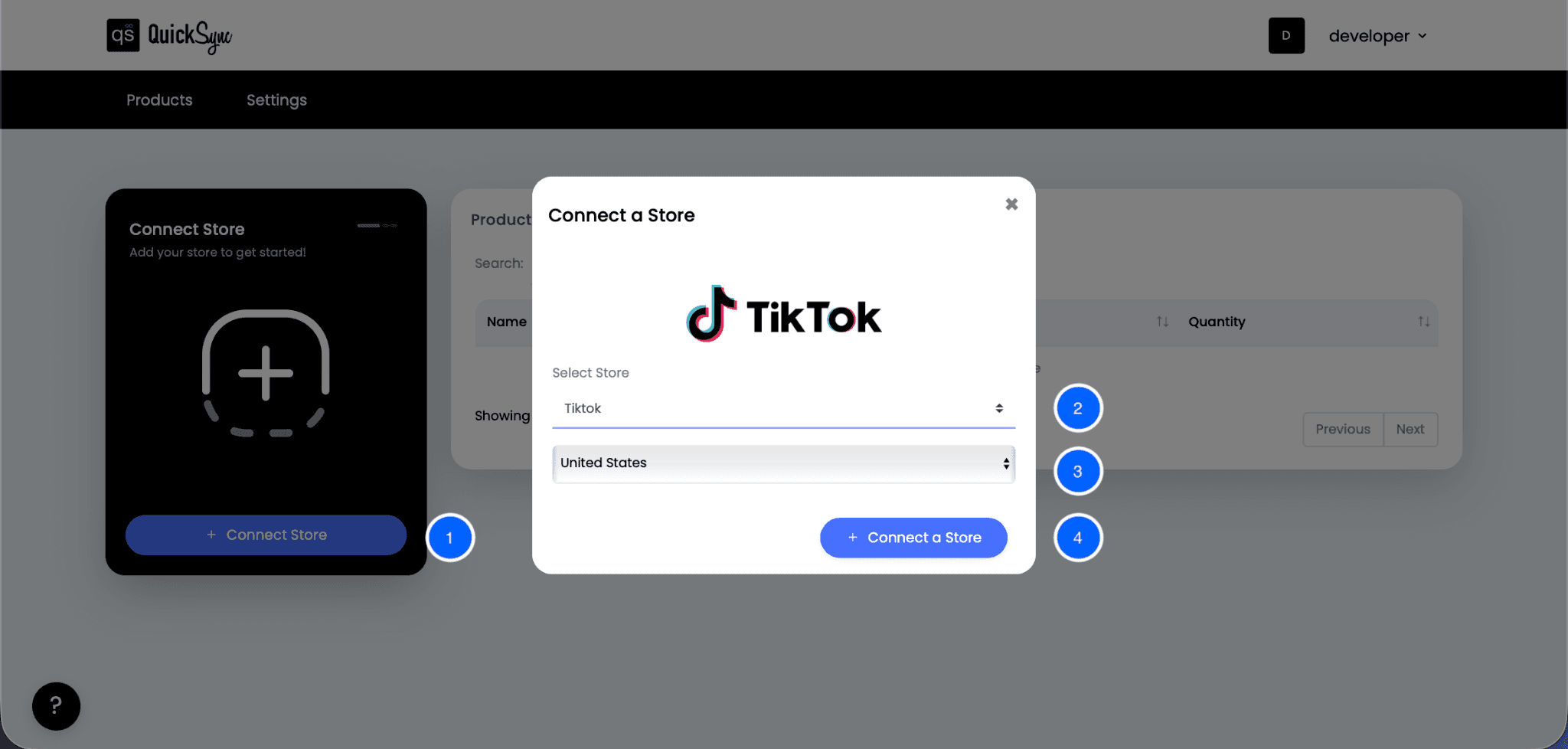 Connect TikTok