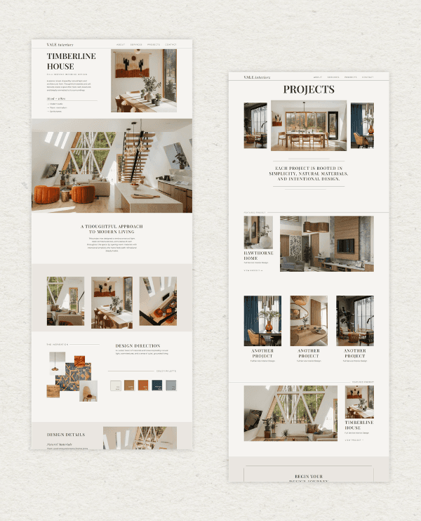 Vale template page previews