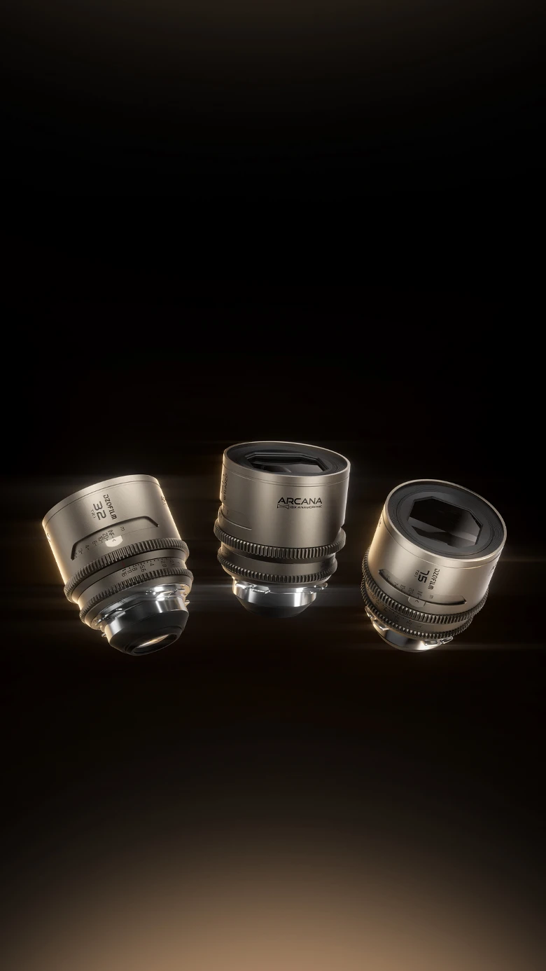 DZOFILM | Arcana Anamorphic Lenses | Hybrid 1.5x Anamorphic Lens