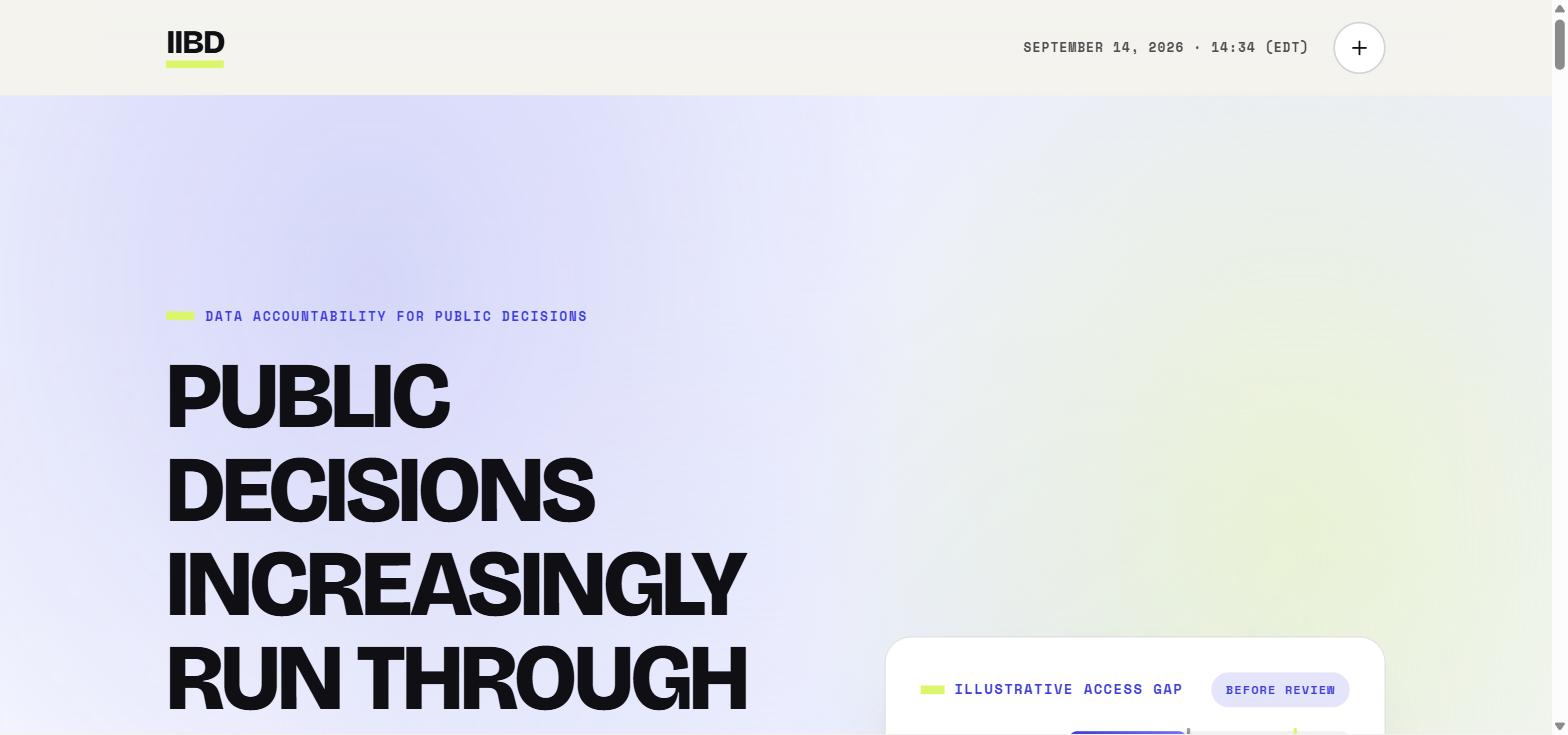 IIBD — PRISM BRAND SYSTEM