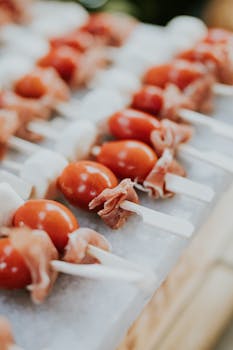 caprese skewers