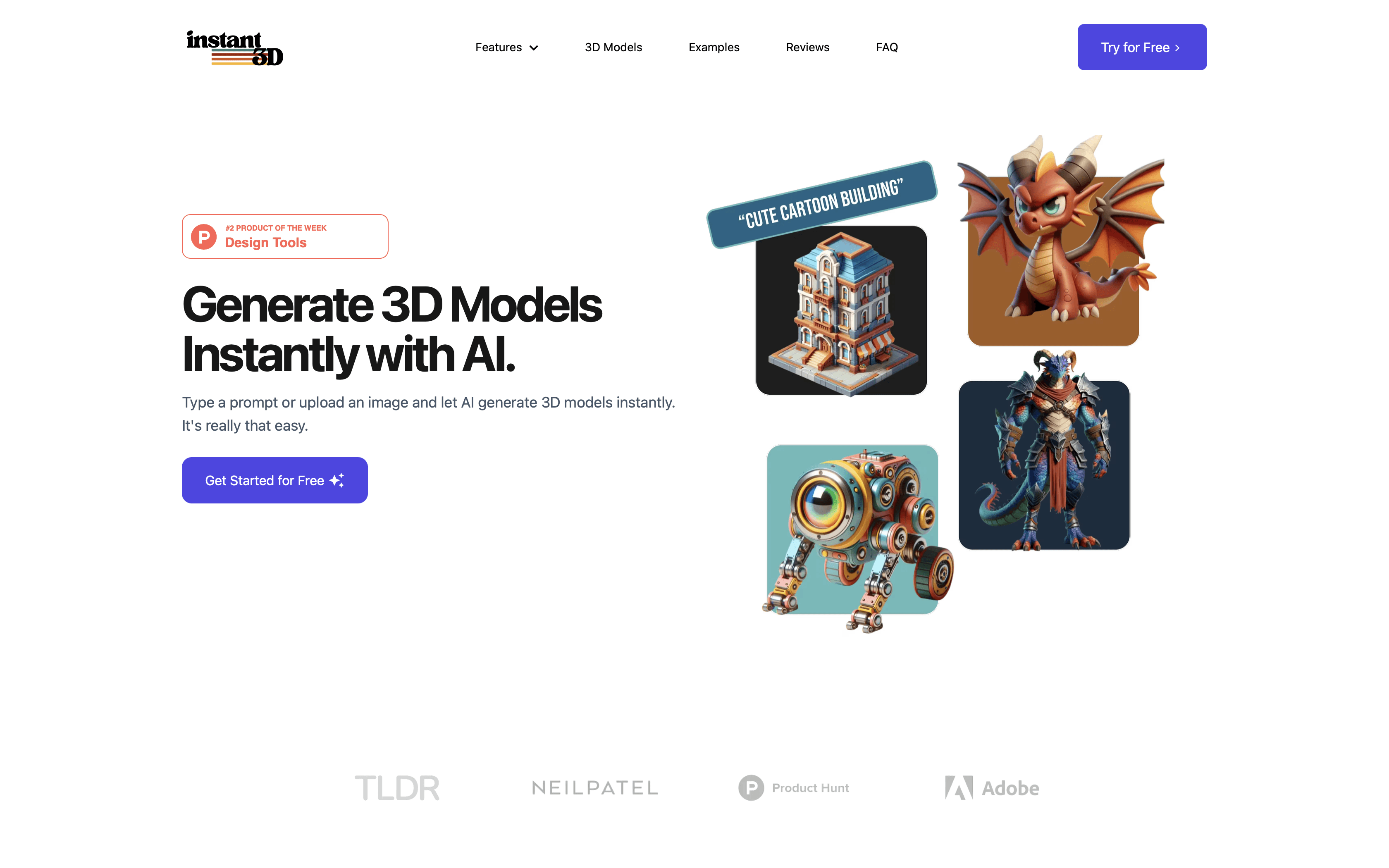 Instant 3D Thumb