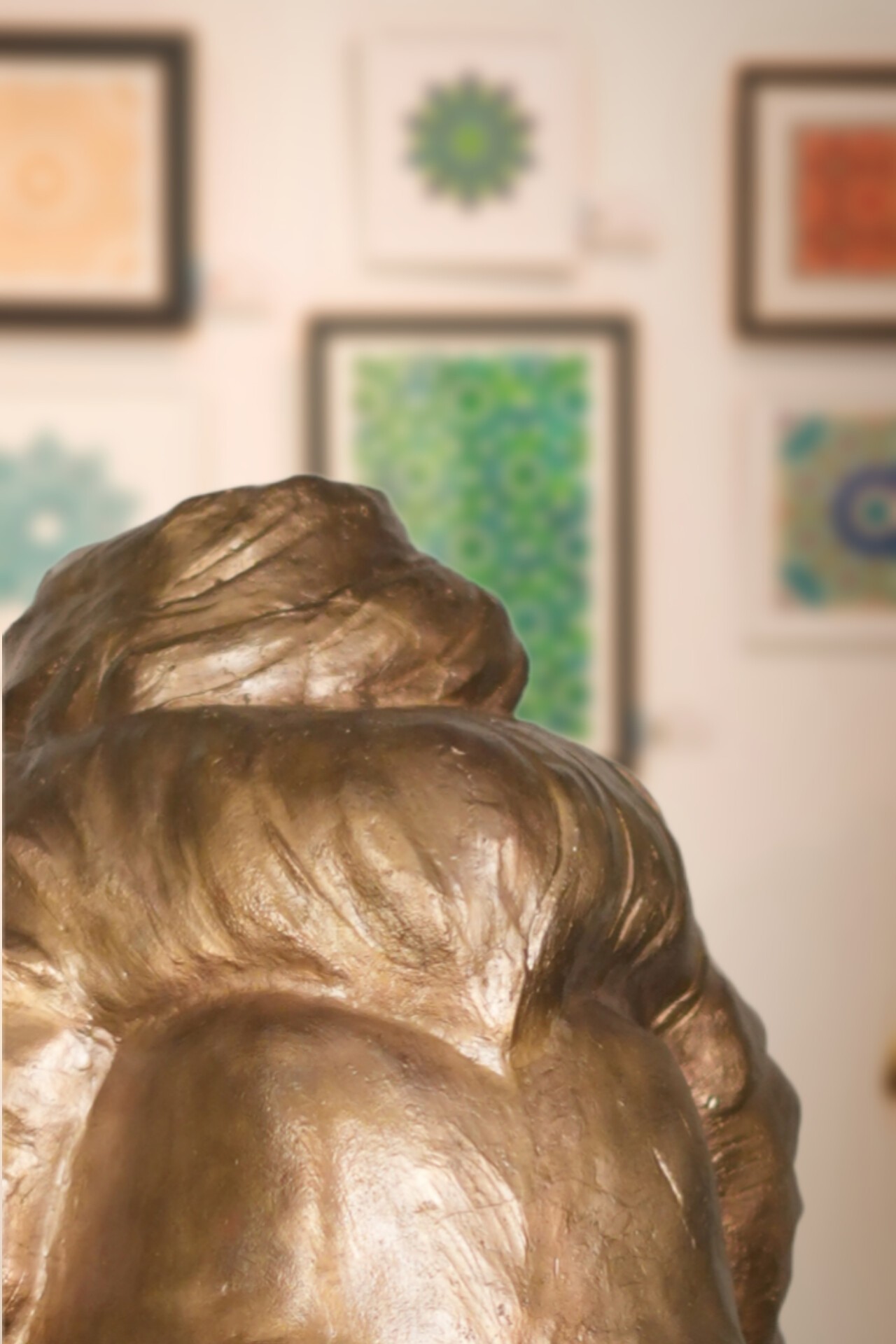 Bronze sculpture of Lord Shri Hanuma Ji